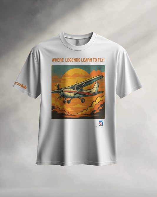 Where legends learn to fly Regular Fit T-shirt