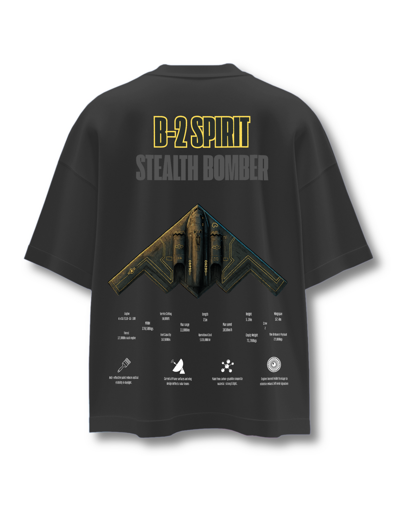 B2 Bomber Oversized T-shirt