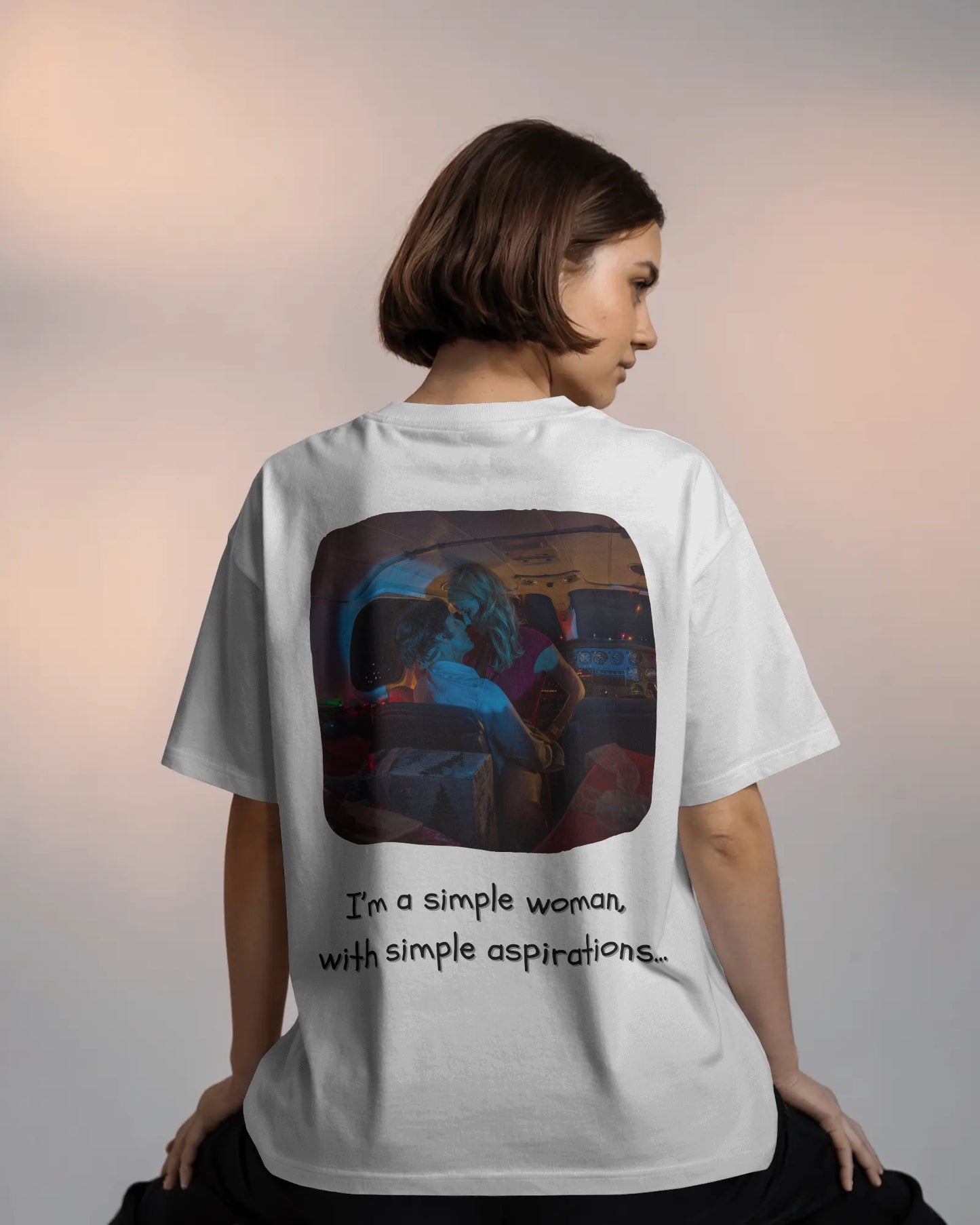 American Made | Simple Woman Oversized T-shirt