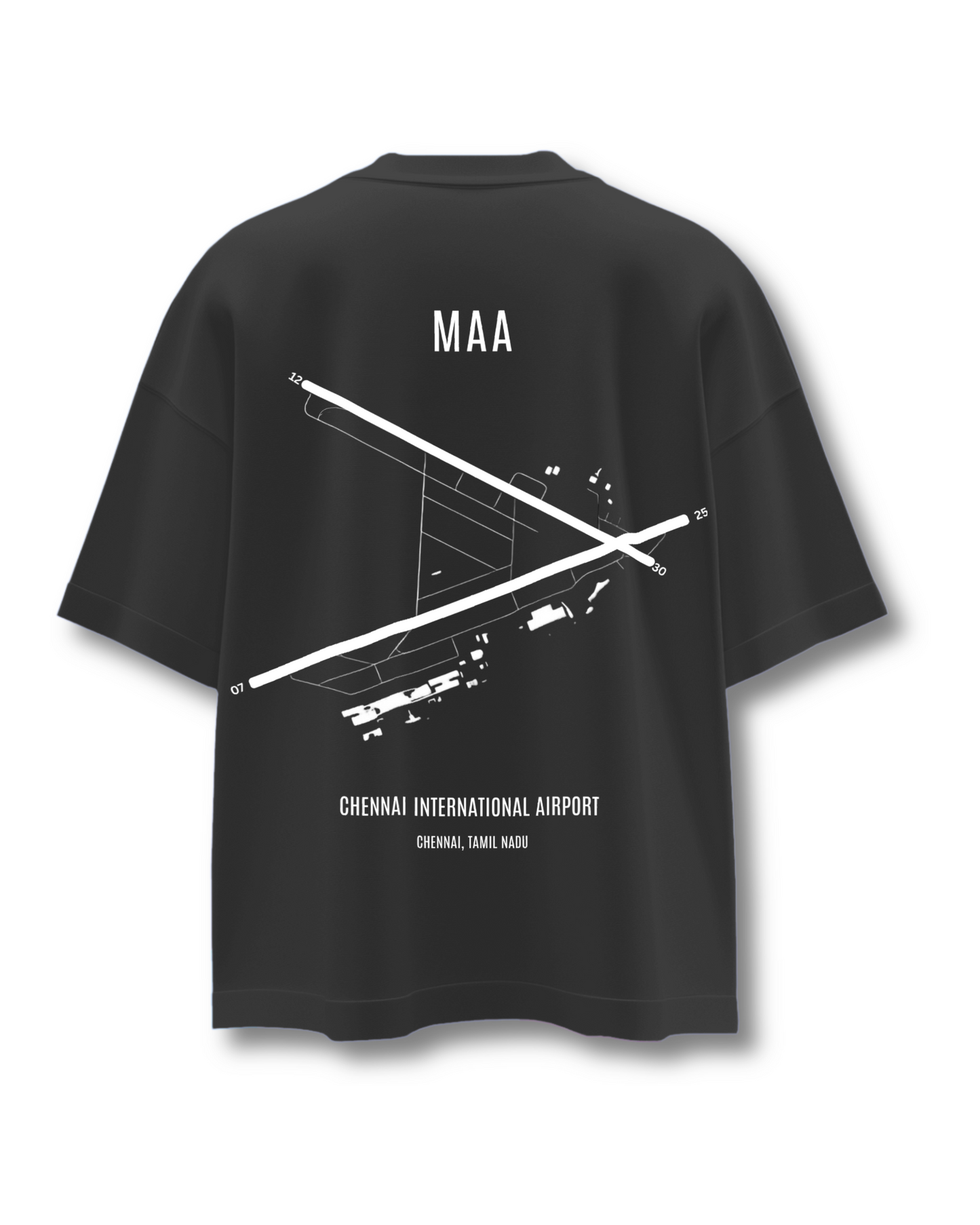 Chennai International Airport | MAA Oversized T-shirt