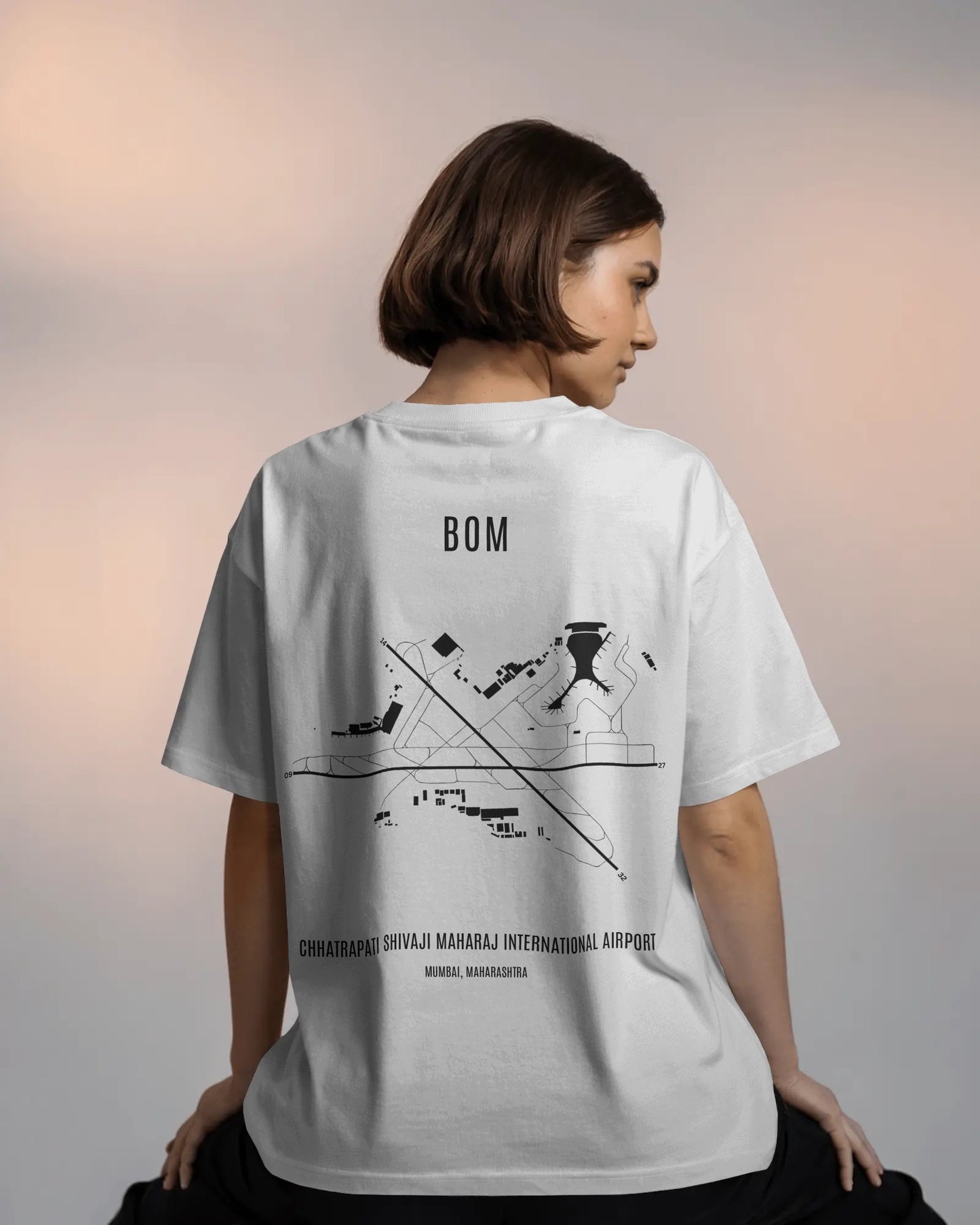 CSMIA Mumbai Oversized T-shirt