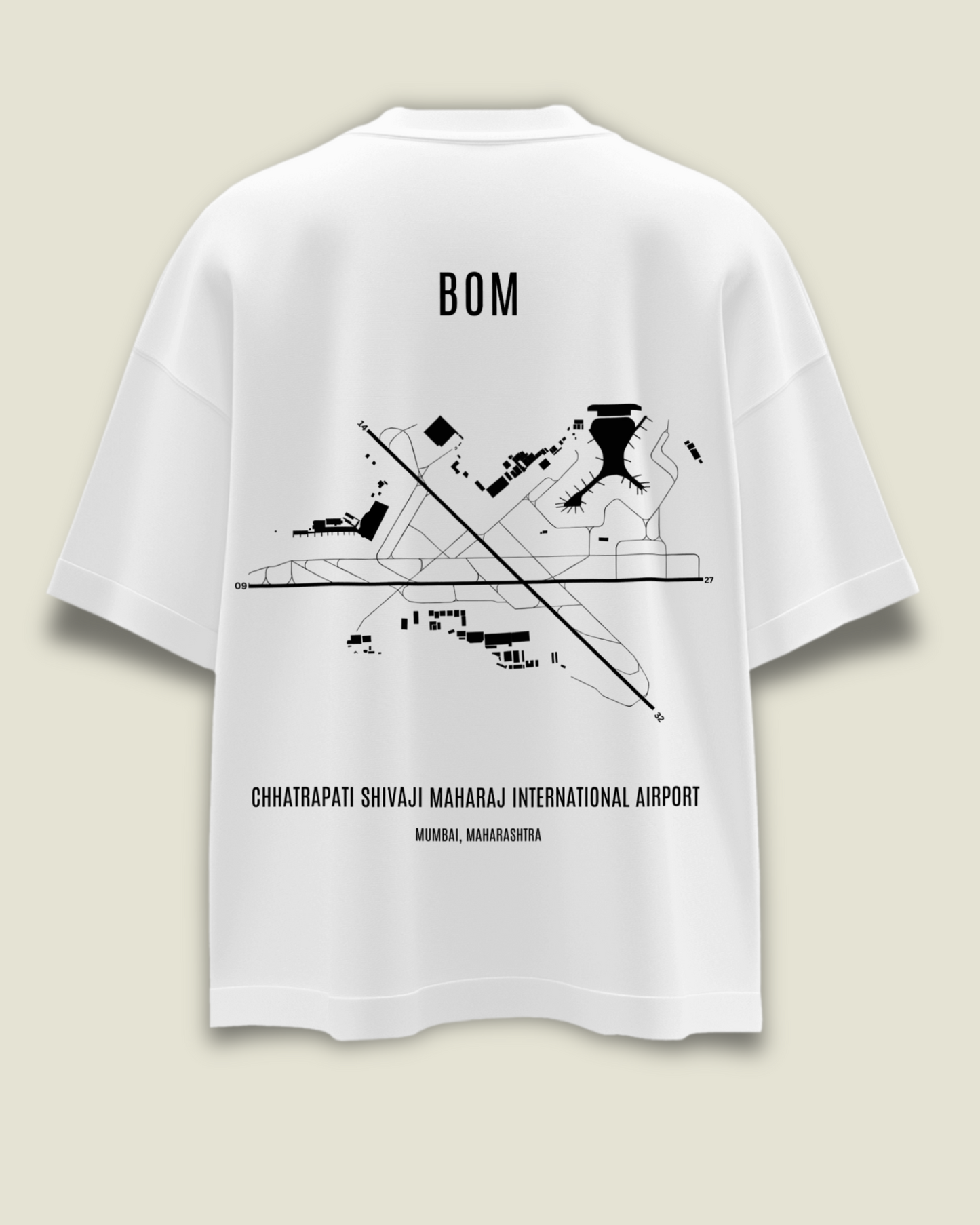 CSMIA Mumbai Oversized T-shirt