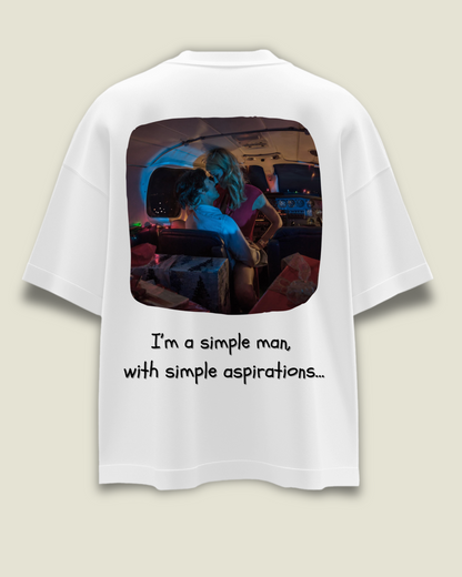 American Made | Simple Man Oversized T-shirt