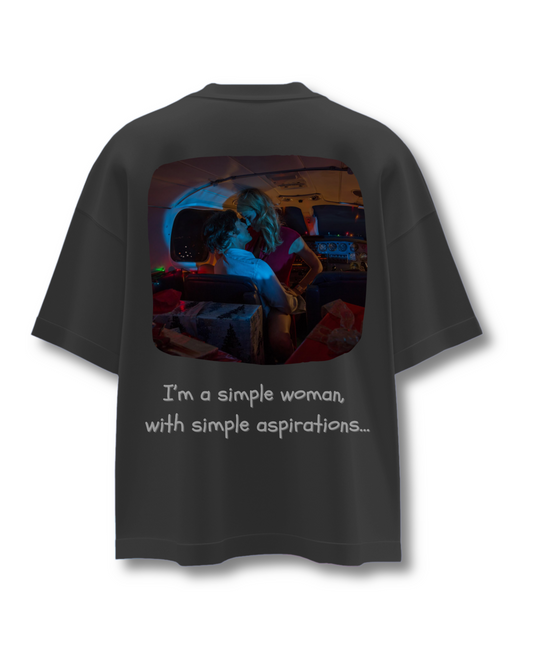 American Made | Simple Woman Oversized T-shirt