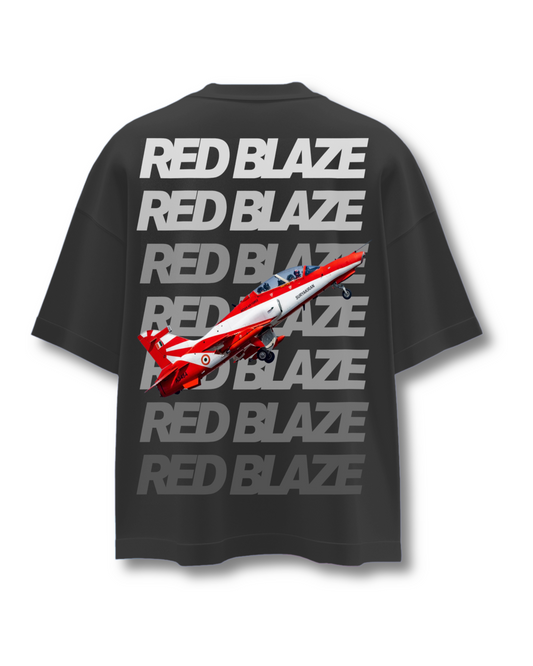 Suryakiran The Red Blaze Oversized T-shirt