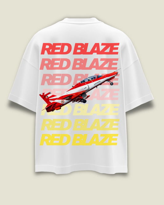 Suryakiran The Red Blaze Oversized T-shirt